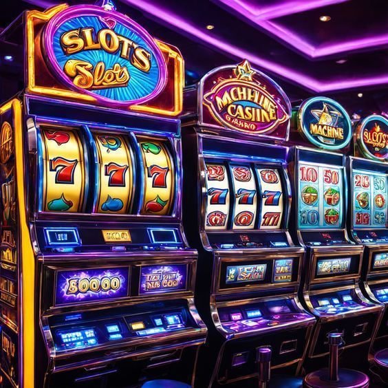 q36 slots game selection screen showing multiple reel titles on mobile