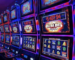 q36 slot game reels displayed on a mobile phone screen